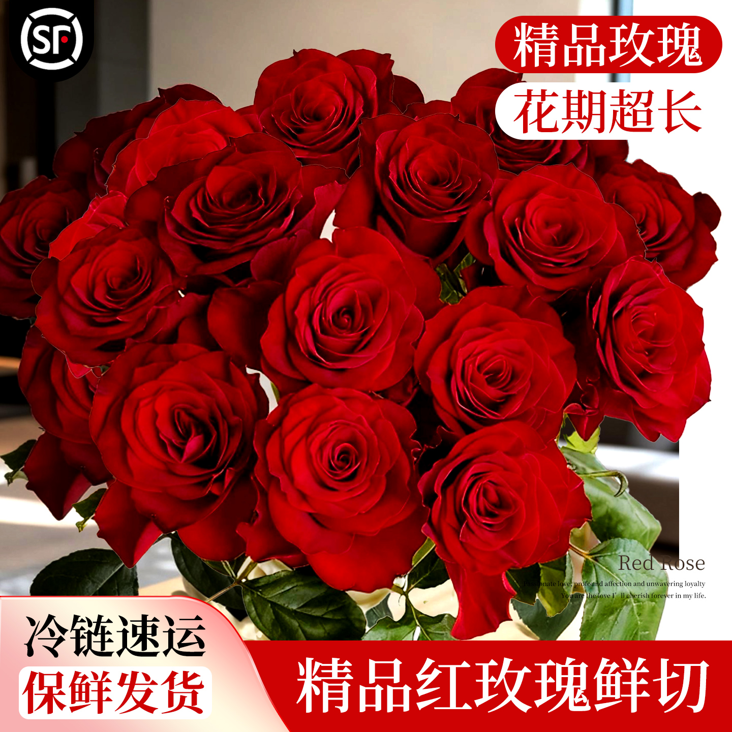 99朵玫瑰花束鲜花速递北京上海广州重庆全国同城配送女友生日礼物