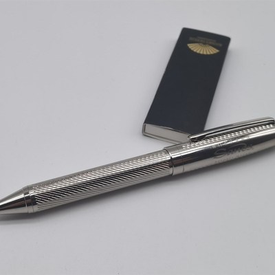 澳门巴黎人 威尼斯人酒店套房w尊享  金属笔杆 银色 签字笔 圆珠