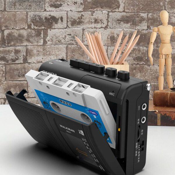 熊猫6501磁带播放机复古老式随身听walkman单放卡带小型收录音机