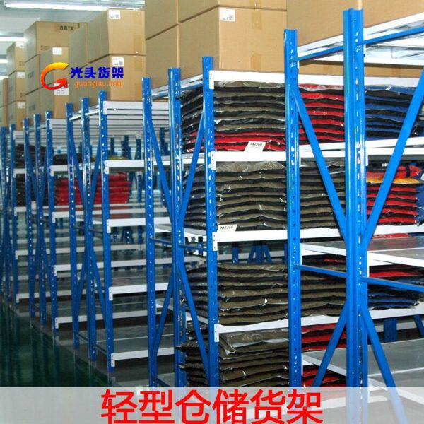 仓储货架轻仓货架金属展示架宁波货架工厂仓库储藏架轻型中型货架