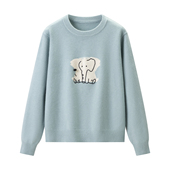 毛衣 秋冬圆领长袖 H621