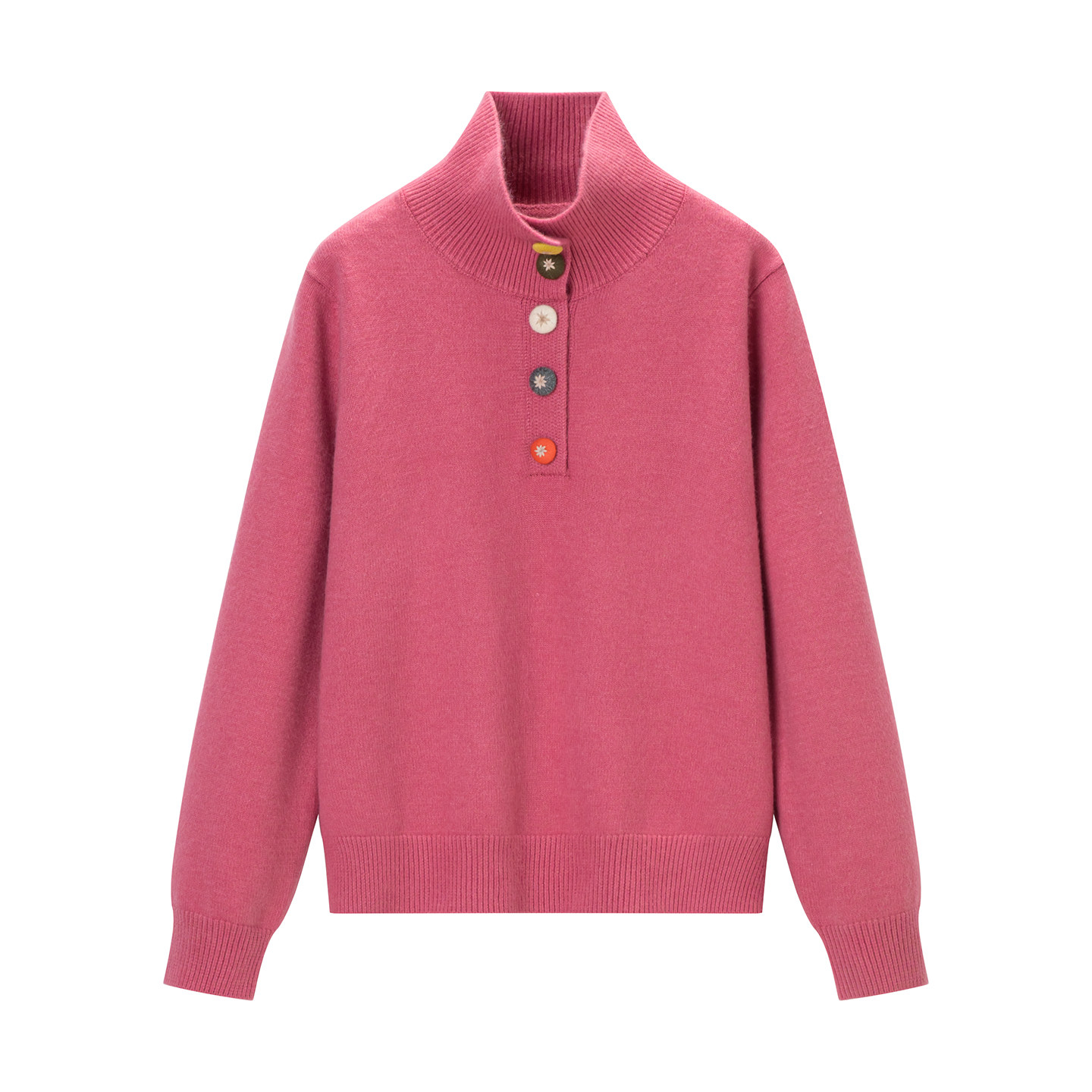 甜馨专享秋冬立领长袖毛衣93120民族舞台装78元淘宝在售