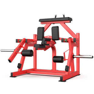 韦步917 腿部后勾大腿肌训练器 商用悍马挂片系列站姿分动直立式