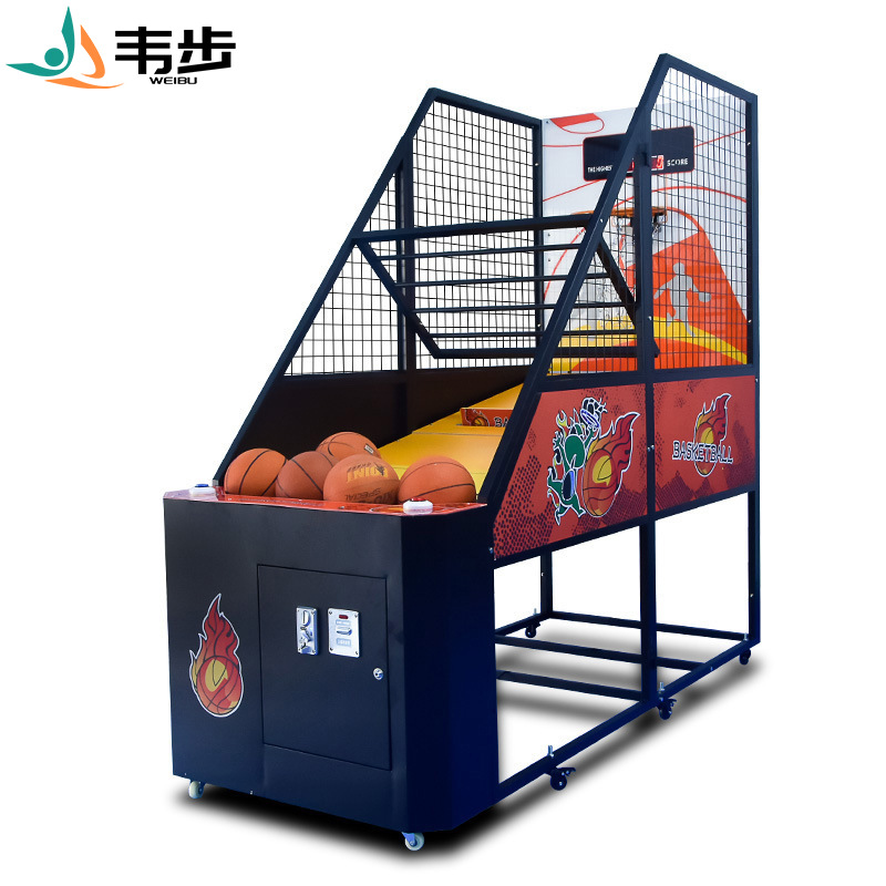 韦步SKW715篮球机投篮机大型运动电子投币篮球游戏机电玩城设备