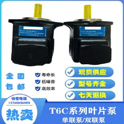 进口DENISON油泵丹尼逊叶片泵T6C系列叶片泵T6C 012 1R00 B1油泵