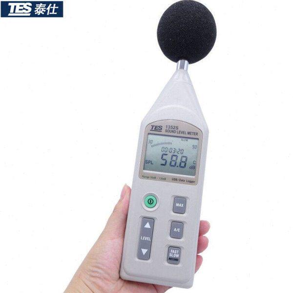 泰仕TES-1352S噪音计数显噪音测试仪噪声分贝计测试仪检测仪分贝