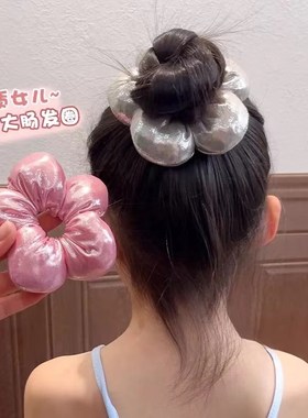 C2-儿童立体花朵o丸子头大肠发圈HS-3404【TY】