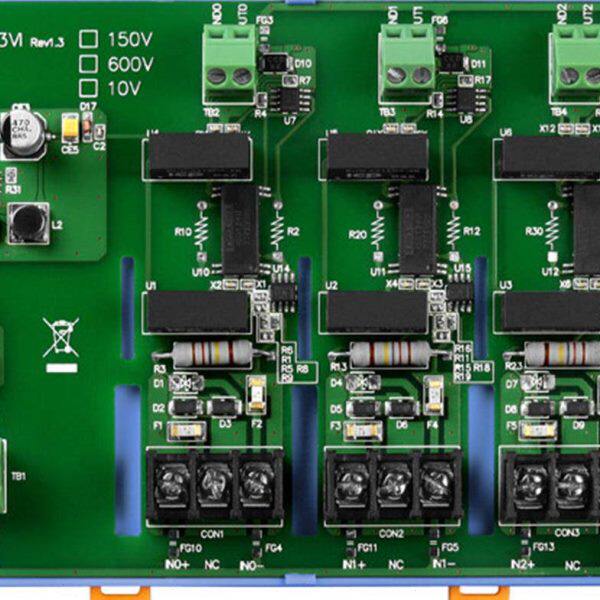 DN-843VI-600V3通道600V电压,通道隔离电压衰减器