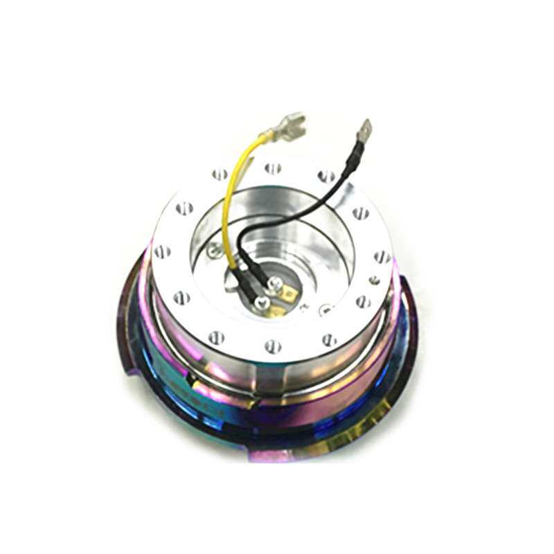 汽车高档 改装方向盘七彩快拆器 竞技快拆器 赛车方向盘快拆器