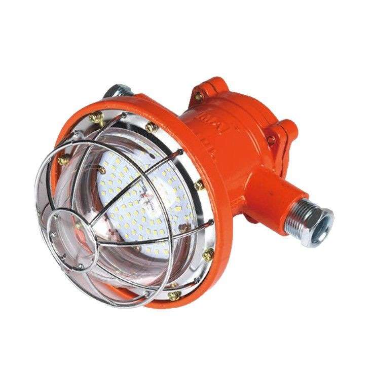 矿用隔爆型LED机车支架灯DGC18/127L/18W24W防爆圆形照明灯防爆灯