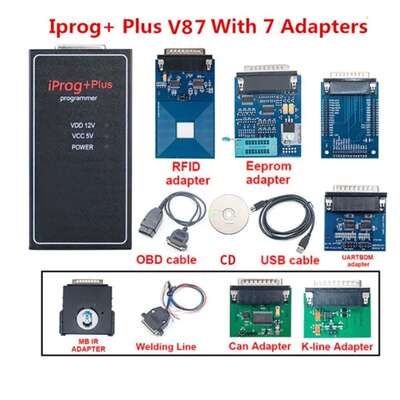 跨境Iprog+ Pro Programmer V87支持IMMO/Mileage C orrection/Ai