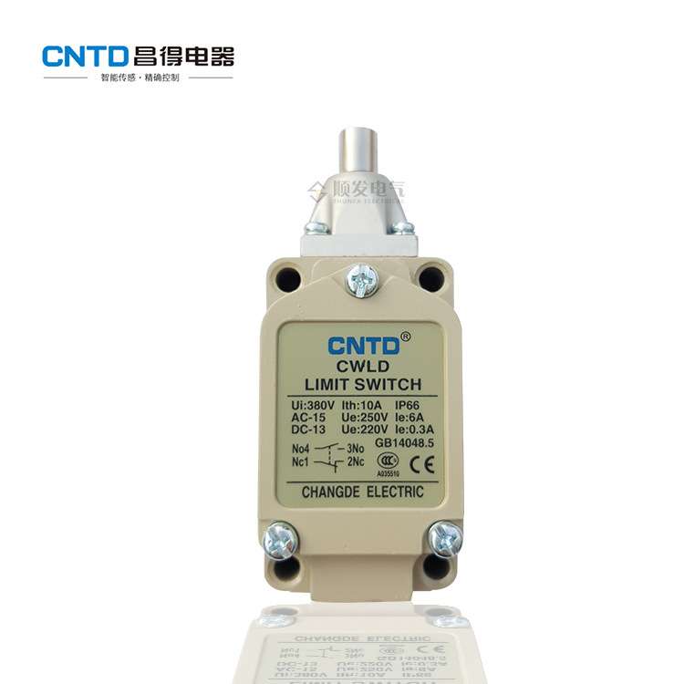 CNTD昌得自复位防水行程开关微动开关电源限位开关限动开关CWLD