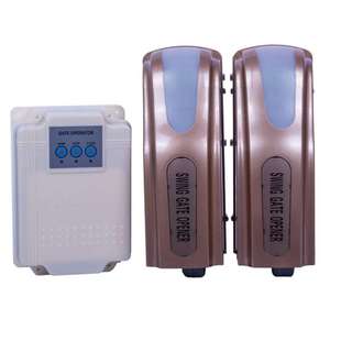 电动开门机遥控开闭门器八字对开平开门别墅铁艺大门专用双开门