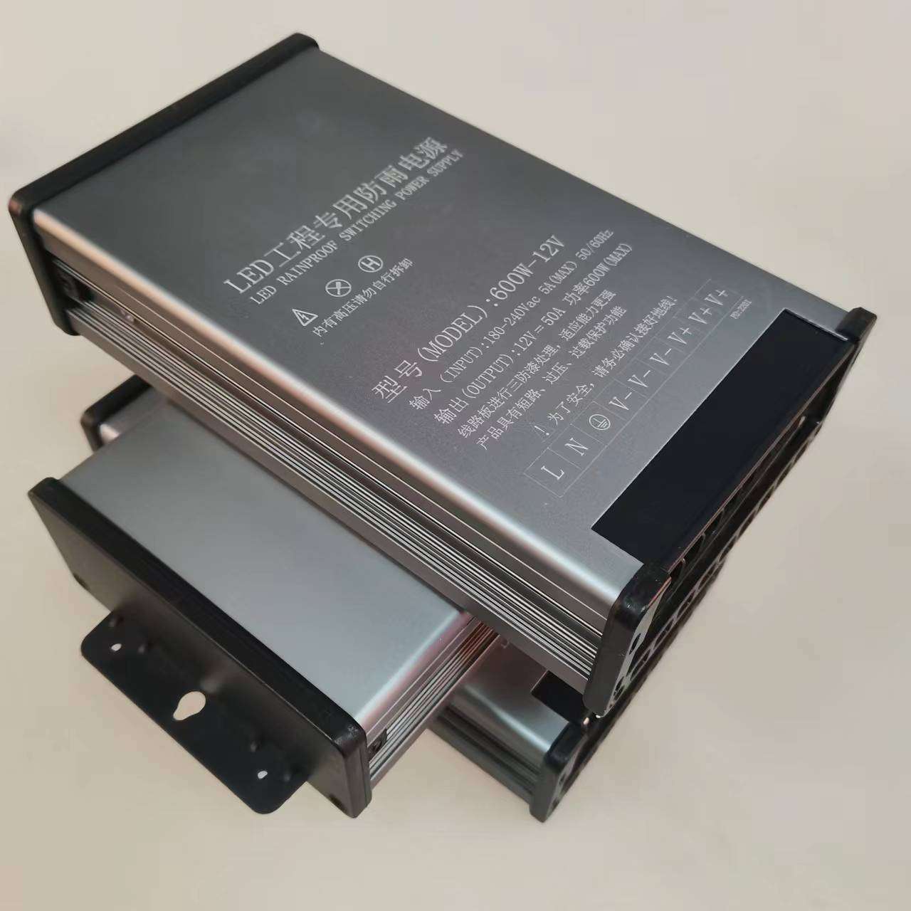 厂家 户外灯箱开关电源 12V600W电源防雨电源灯带招牌电源