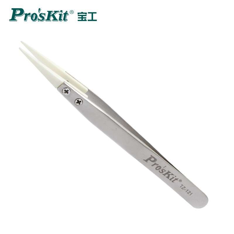 宝工(Pro'skit)TZ-121 陶磁特尖镊子