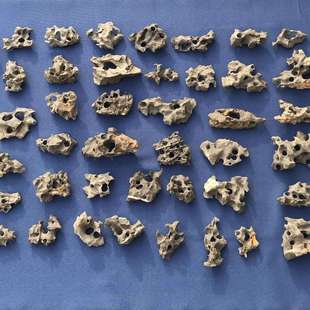 太湖石天然原石小鱼缸微盆景造景石微景观北丹石矮霸小盆景石头