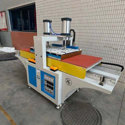 上下加热压烫机，无缝果冻胶文胸压烫机，无缝点胶文胸裤头压烫机