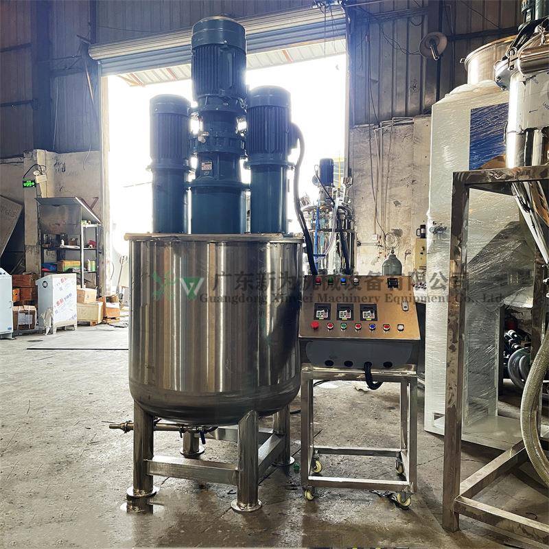 供应福建三速液体搅拌罐不锈钢双层加热反应釜树脂胶水混合设备