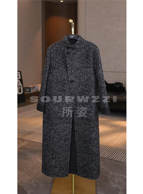 SOURWZZI/所姿新款冬季时尚休闲轻奢女士大衣SZ-R70052