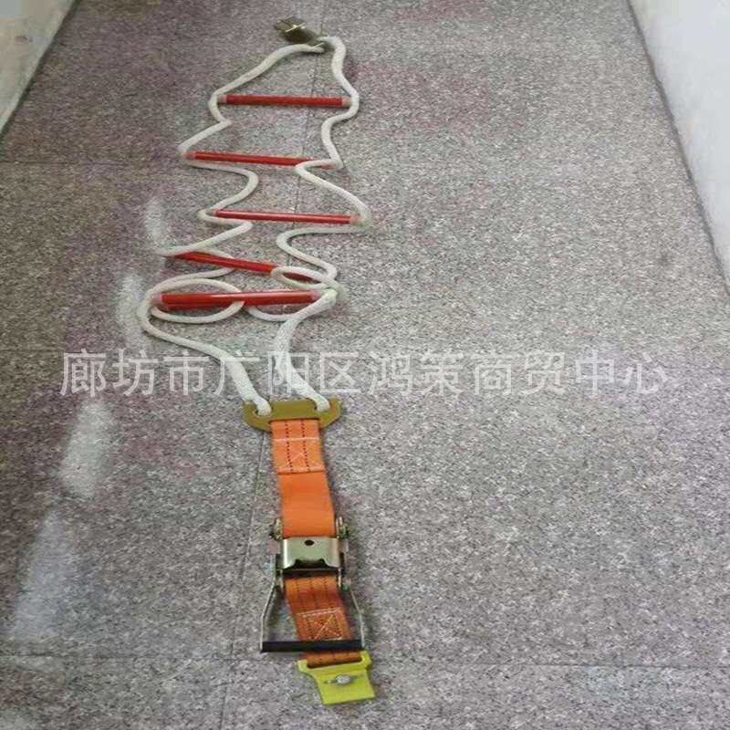 高空线路绝缘子软爬梯绵轮带安全脚梯ZF011114下线小爬梯软爬梯
