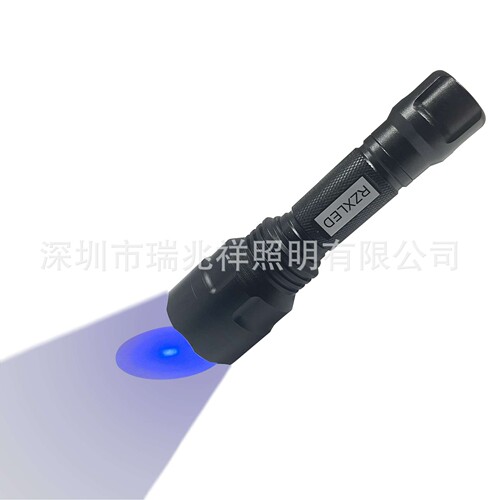 3W 320NM 325NM 335NM 340NM 345NM 350NM 355NM LED UV手电筒