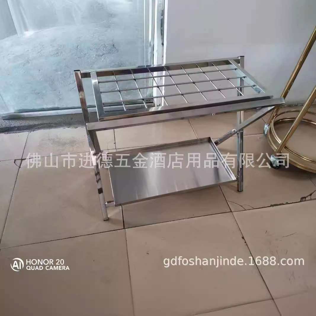 折叠雨伞架酒店不锈钢收纳架大堂带锁架超市家用创意伞架银行挂伞