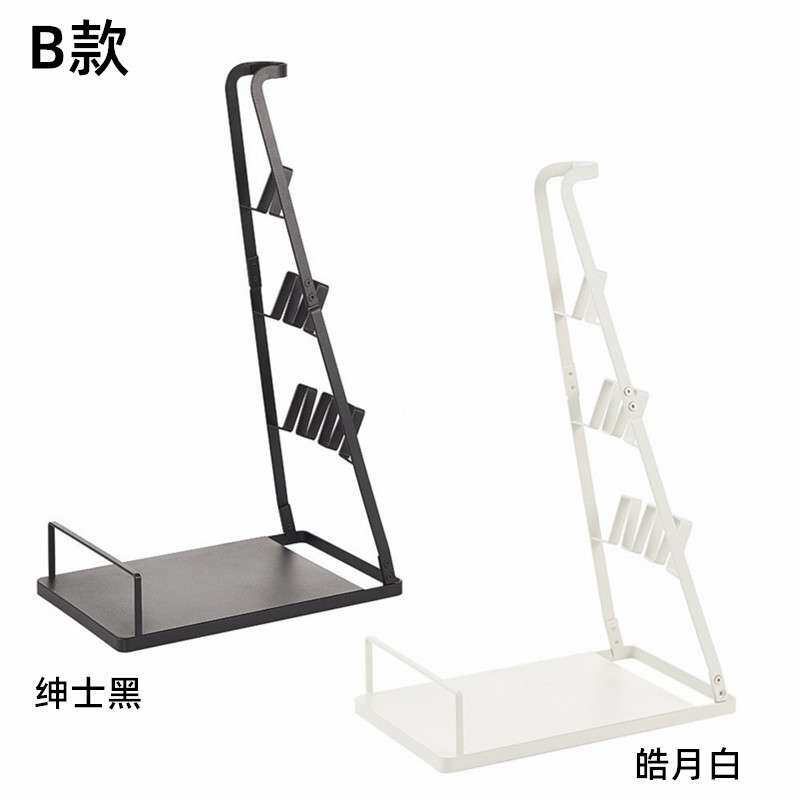 跨境无线手持追觅吸尘器收纳架通用铁艺落地免打孔吸尘器支架