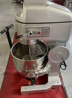 B60型食品攪拌機  大型打蛋机打发机 60升揉面机3档调速搅拌机