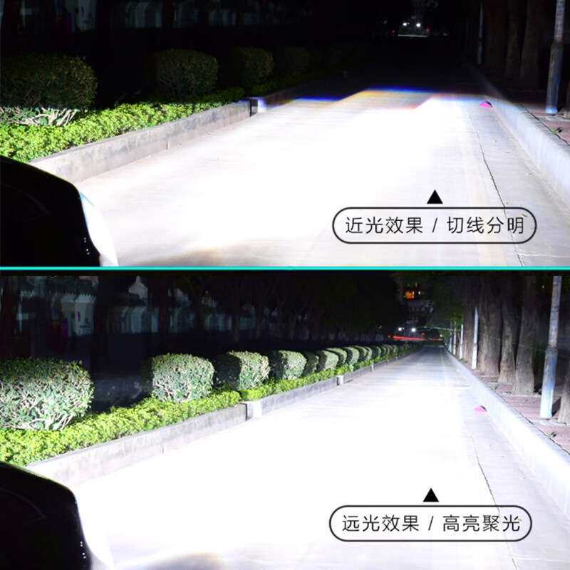 车型适用别克君威gsled大灯汽车改装远近一体远光灯近光灯led车灯