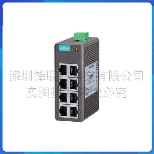 EDS-205A-M-SC-T MOXA 宽温级 5口百兆非网管以太网工业交换机 原