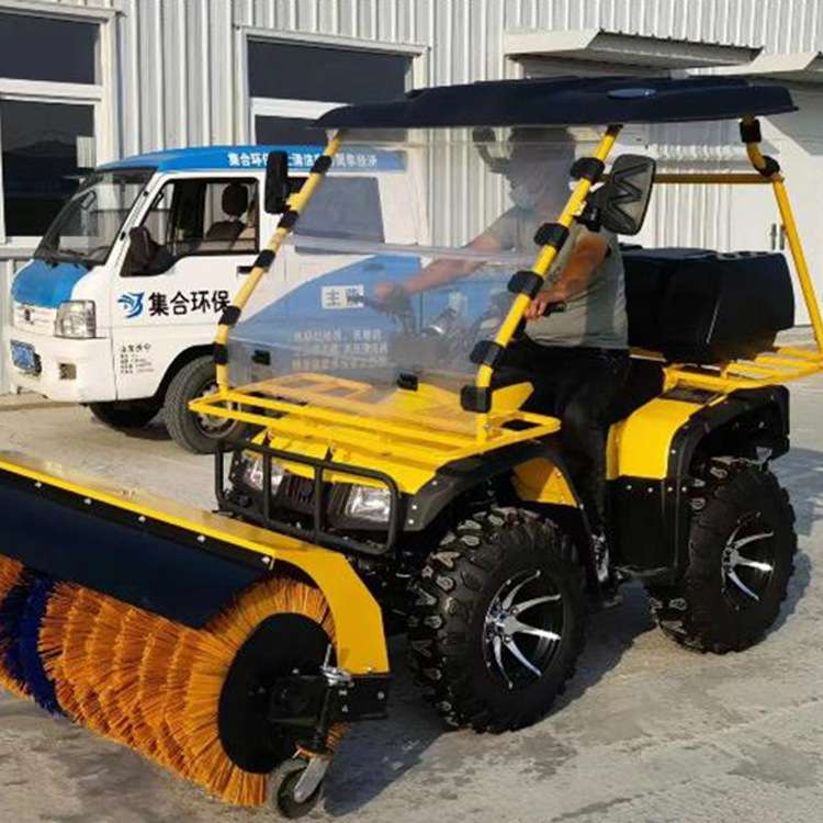 轮式推雪铲 单杆手推铲子 小型除雪铲  除雪工具厂家