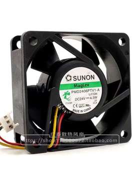 PMD2406PTV1-A U.F.GN DC24V 4.3W 原装SUNON 建准 6025散热风扇