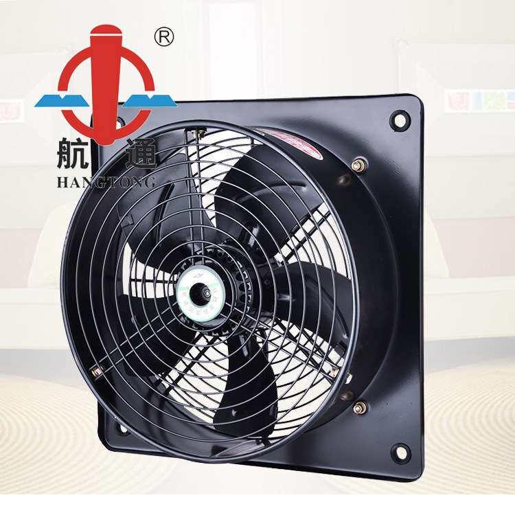 航通风机 YWF2D-200外转子方形风机 单网轴流风机新风空气能风扇