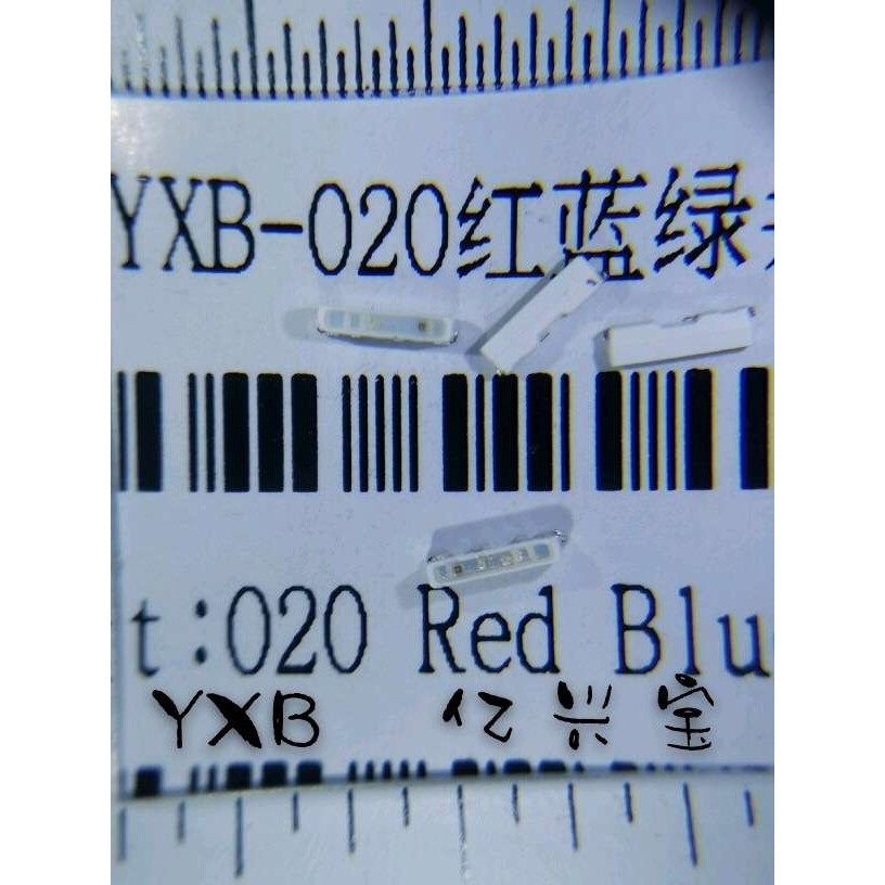 LED贴片发光管020RGB 3806RGB七彩全彩高亮四脚RGB 红蓝绿LED灯珠