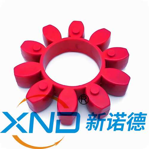 星形ROTEX-GR125红色/梅花弹性体/XL13联轴器弹性体GR-125胶垫厂