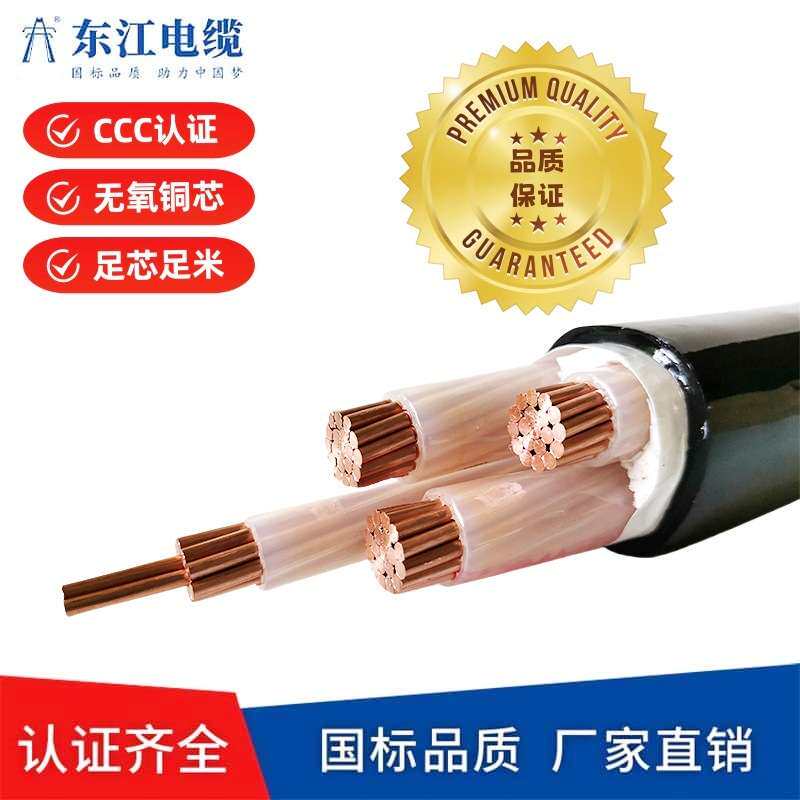 国标YJV5X10平方交联聚氯乙烯阻燃绝缘铜芯电缆护套线厂家图片