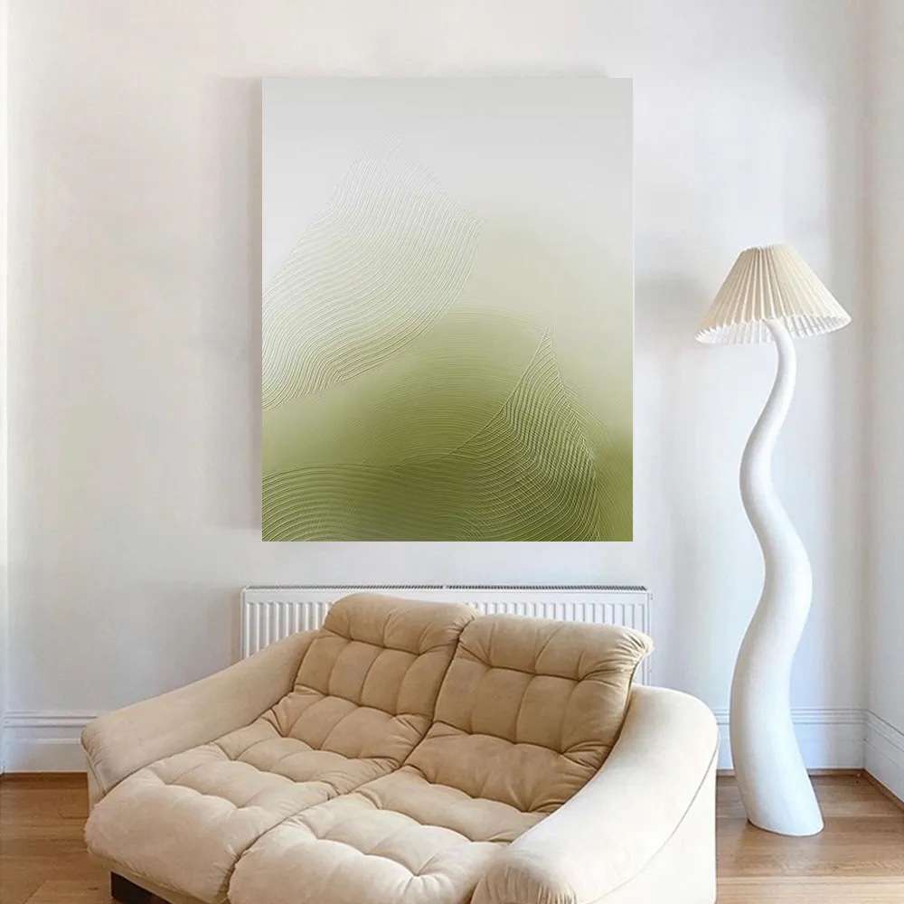 纯手绘油画现代简约客厅挂画宅寂风装饰画玄关抽象画餐厅肌理挂画