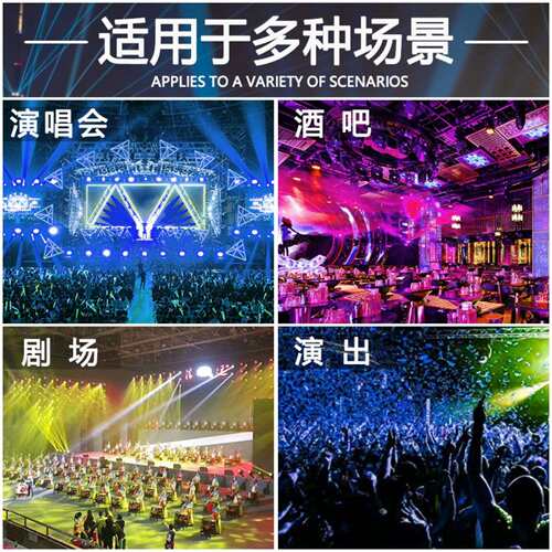 工厂cob四眼面光灯直播间婚庆双色led帕灯200w舞台照明补光灯