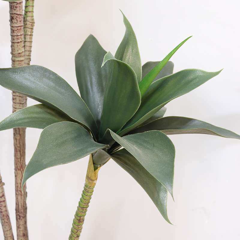 工厂 北欧仿生植物大型盆栽室内装饰摆件假树 仿真绿植 龙舌兰