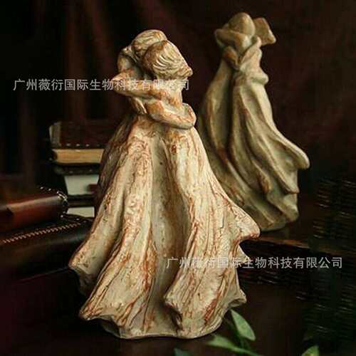 Sweet Hour of Prayer祈祷的甜蜜时刻美丽的手铸女性祈祷励志雕塑