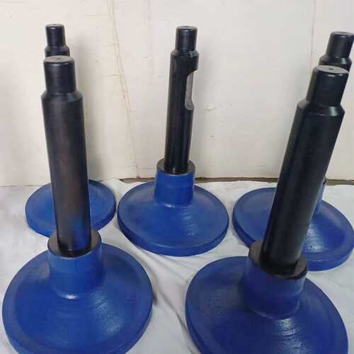 挖机68破碎锤配件打夯器沟槽夯实震动锤夯头圆形底座打夯设备
