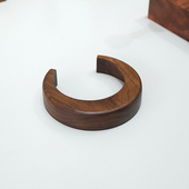 ecm可定制咖啡机装 E61咖啡机冲煮头l防烫实木隔热罩火箭 lelit 饰