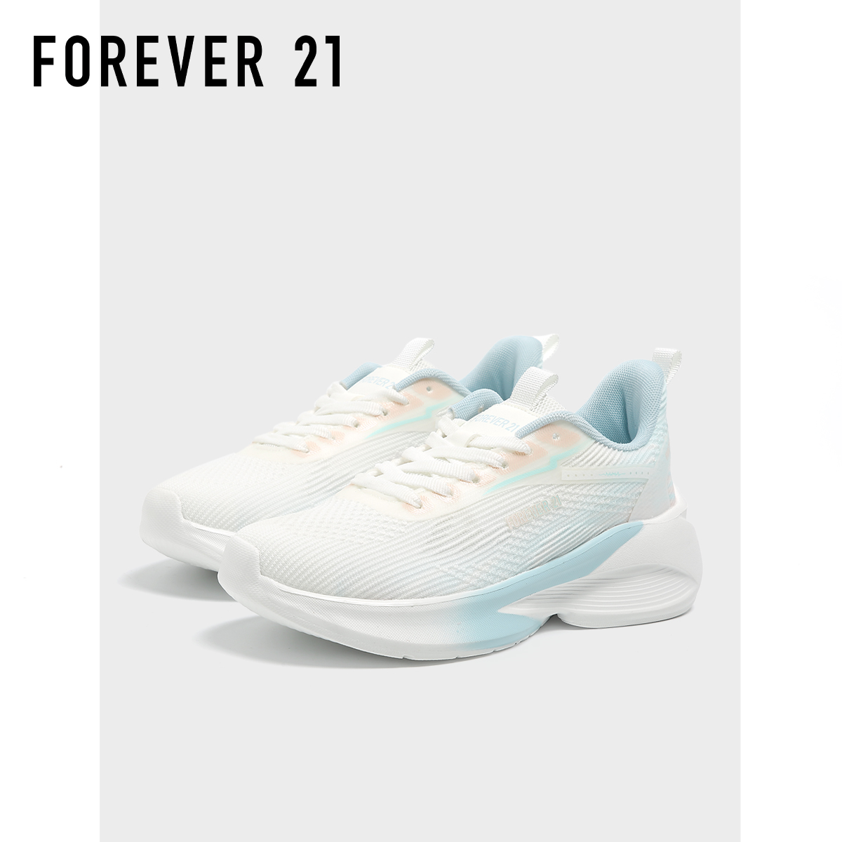 F21厚底飞织鞋女2025新款秋季