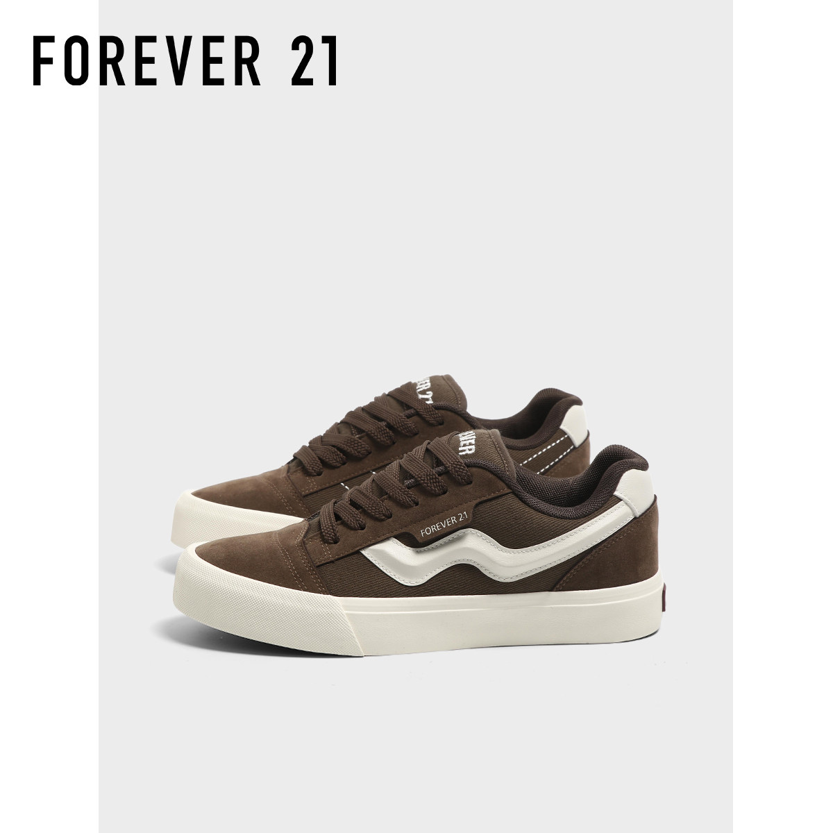 F21面包鞋男款2025秋季新款爆款休闲潮流百搭复古帆布运动滑板鞋,流行男鞋,时尚休闲鞋,淘宝优惠券,粉丝福利购,淘宝优惠卷