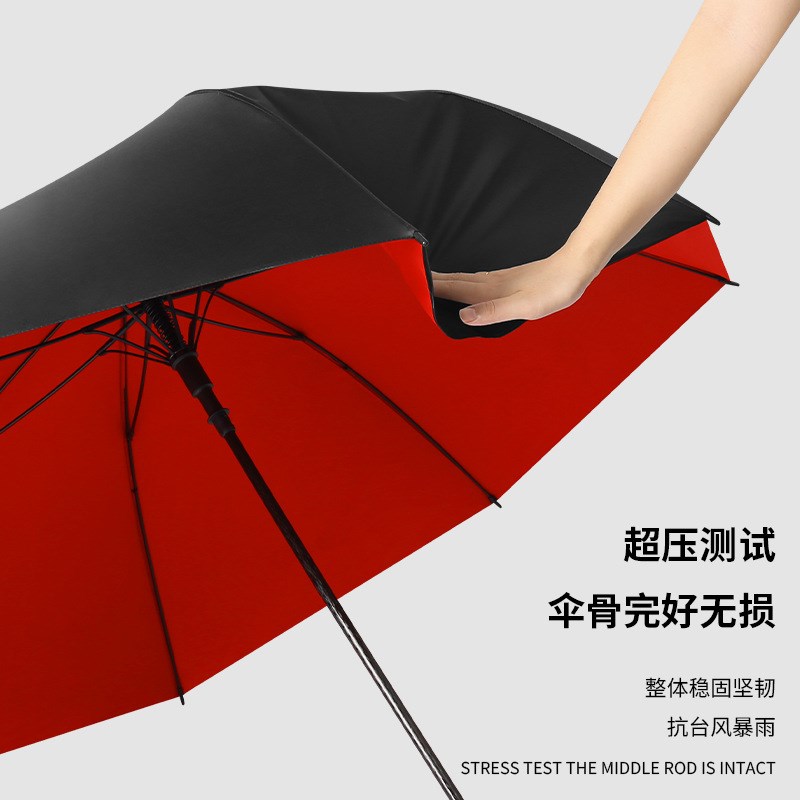 150cm特大号雨伞双层加厚加固抗风暴雨迎宾双层伞