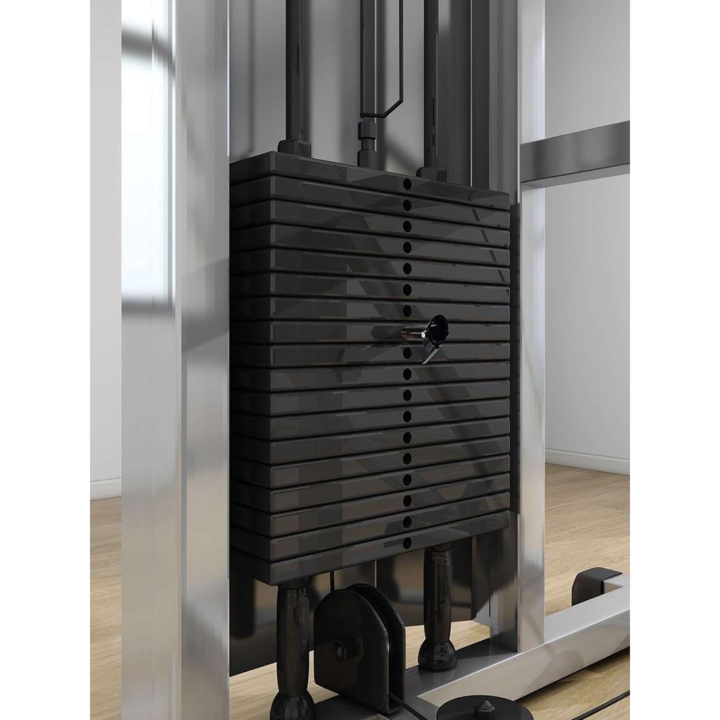 健身减重插销配重片减轻铝合金多功能配重钢销递减训练组