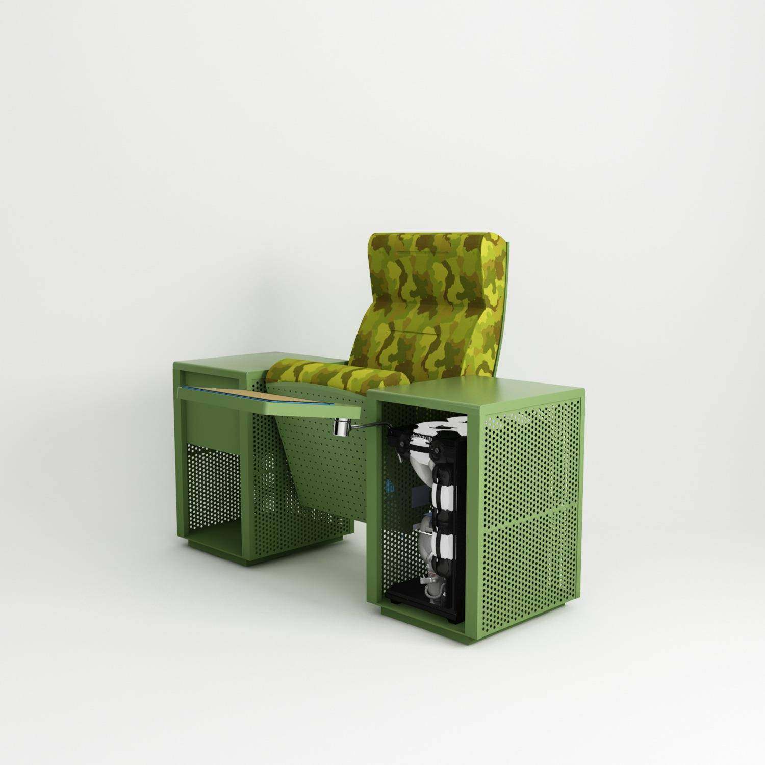 礼堂椅 可放置主机