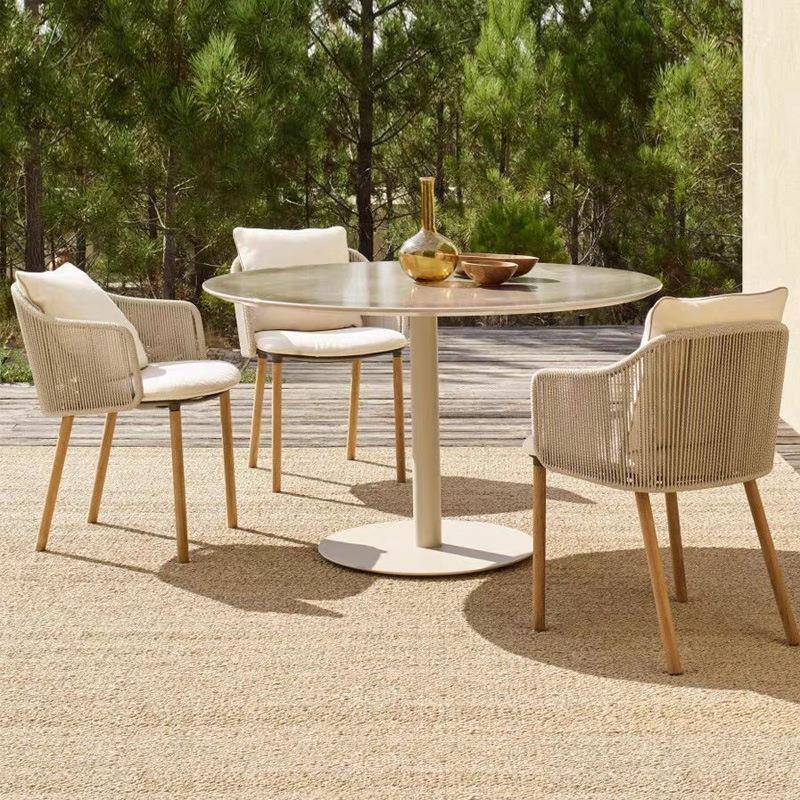 户外桌椅庭院防雨防晒藤编露天花园休闲阳台阳光房一桌二椅子组合