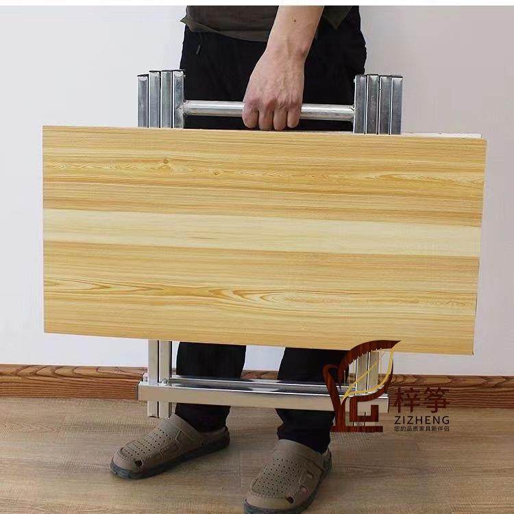 折叠桌吃饭桌子家用卧室宿舍正方形摆地摊餐桌户型简约户外小桌子