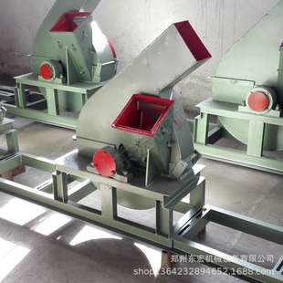 东宏机械盘式木头削片机 木材加工边角料切片机 树枝条削片机